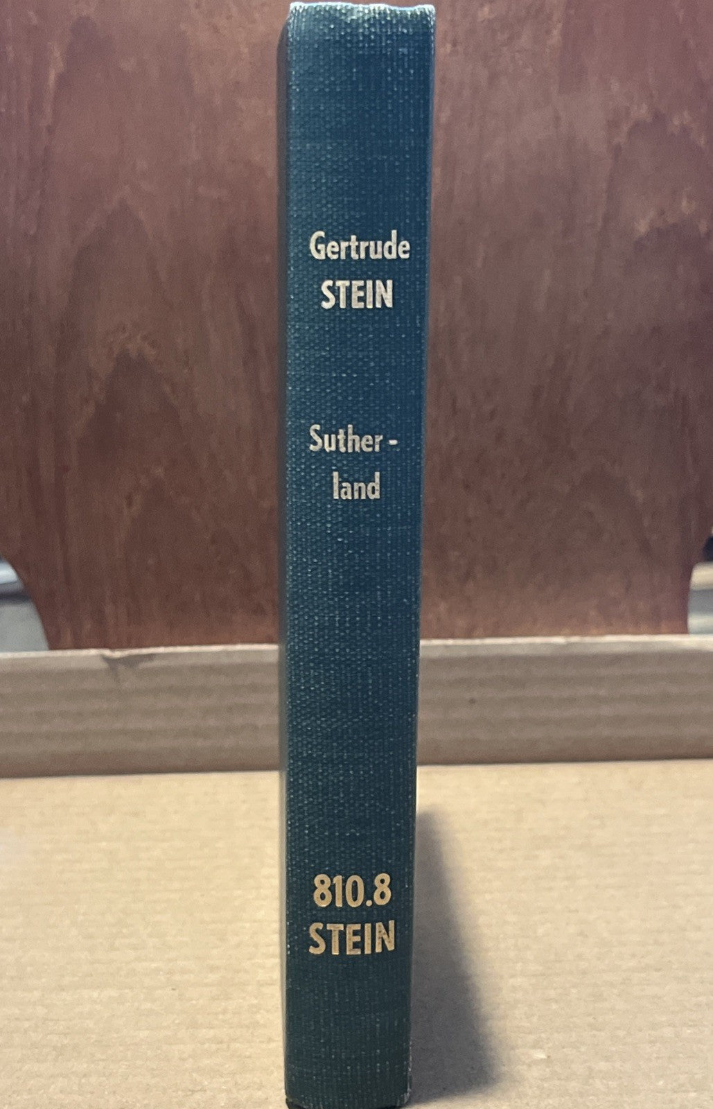 Gertrude Stein : A Biography of Her Work by Donald Sutherland 1951 1st Edition