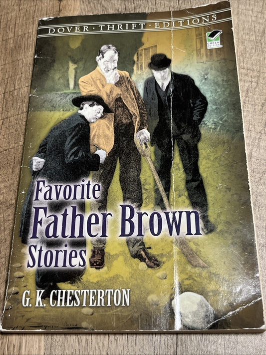 Favorite Father Brown Stories 1st Edition G. K. Chesterton 1993 Dover Thrift