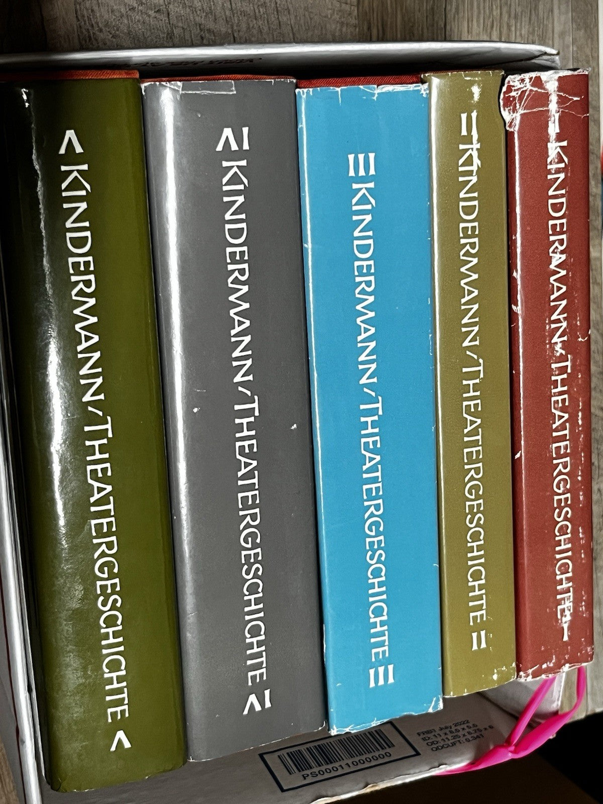 Theatergeschichte Europas History of Theater Heinz Kindermann 5 Volume Set 1966