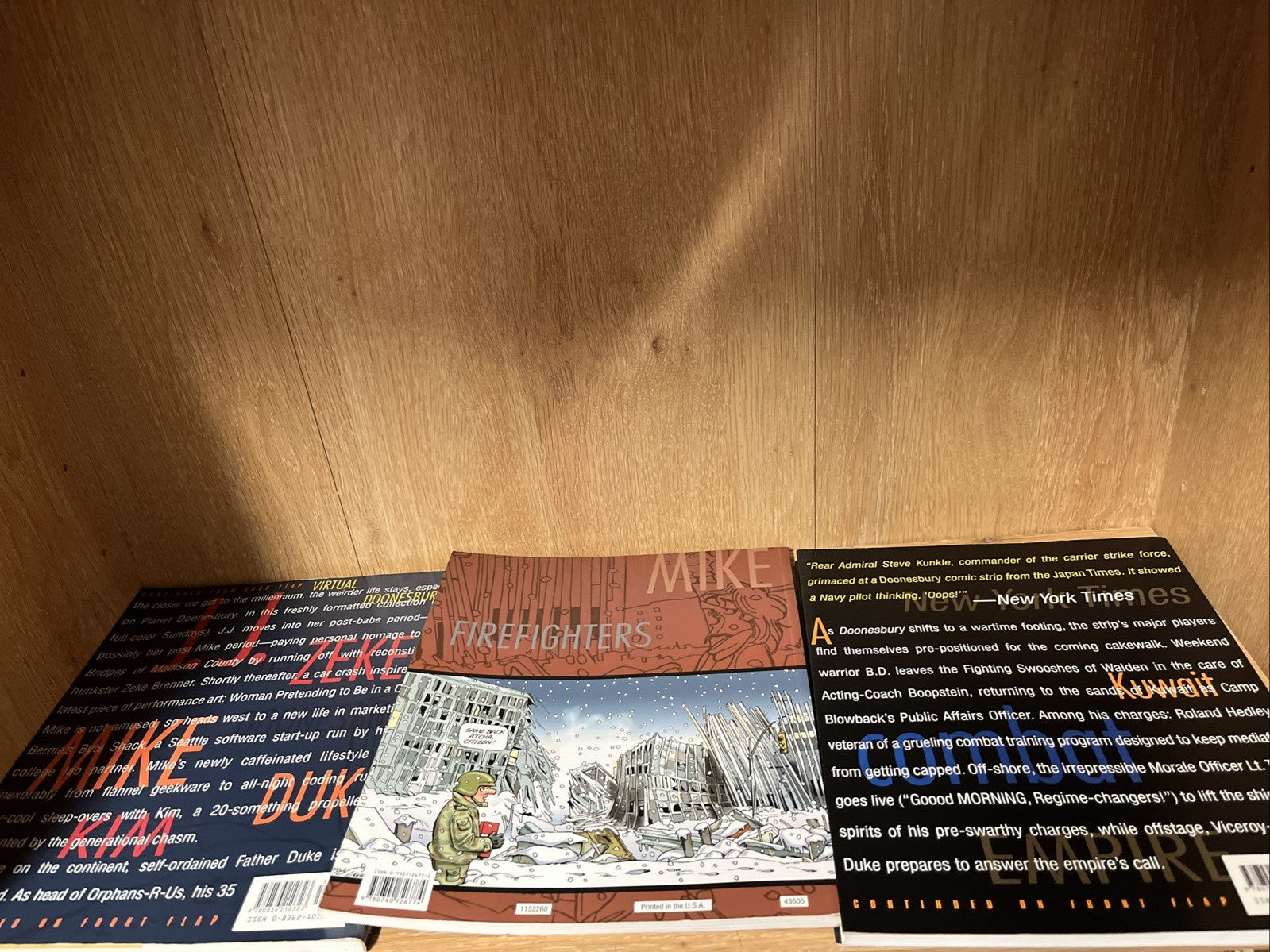 Lot  of 3 A Doonesbury  Comic Book GB Trudeau Strip 1996 | 2002 Books