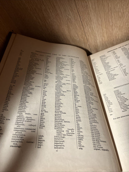 The New Century Dictionary Volume 1 - 2 A Pocket Veto & Poc.Mark - Zymurgy & Sup