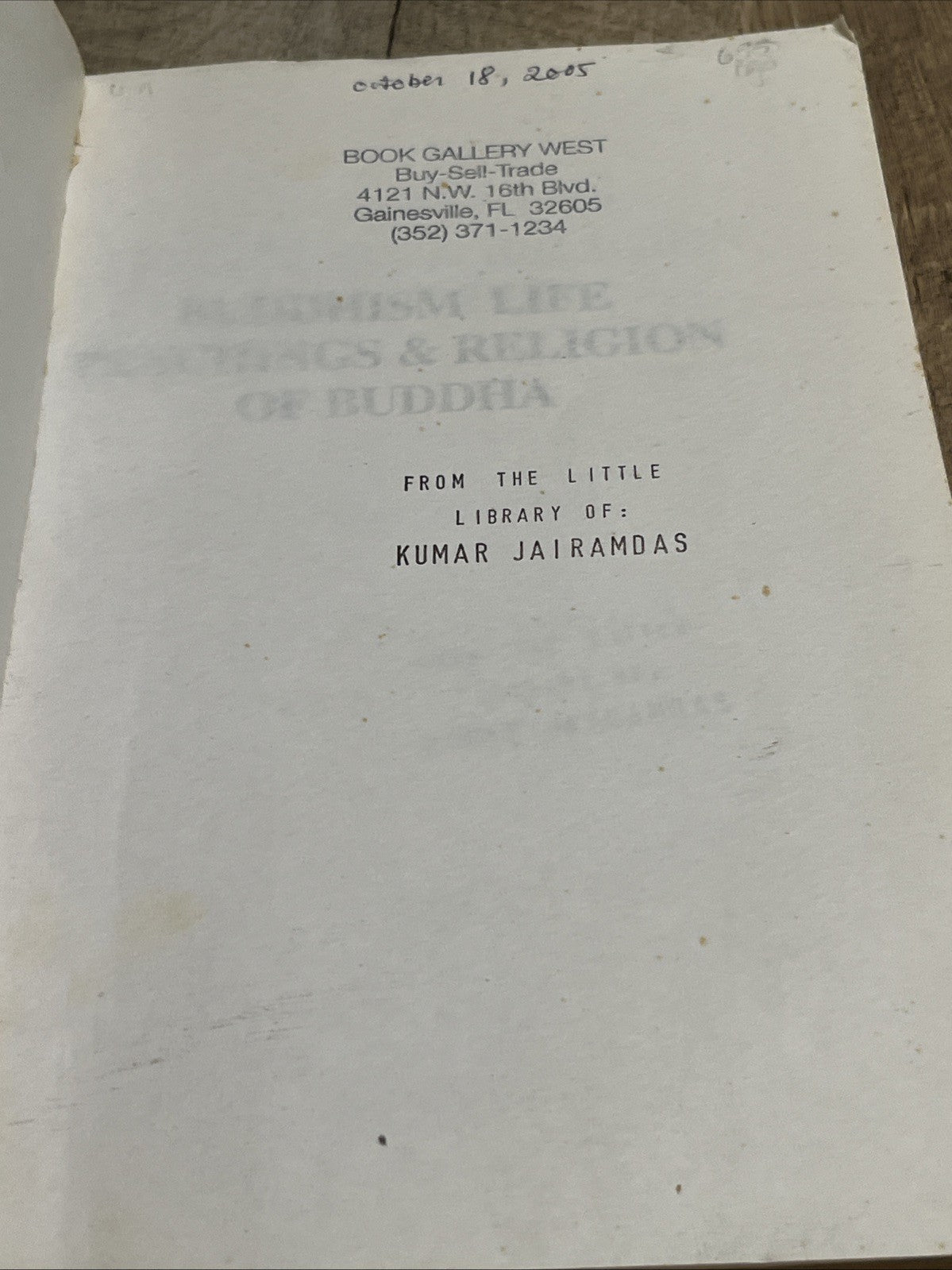 Buddhism: Life Teachings and Religion of Buddha by J. Barthelemy Saint-Hilaire