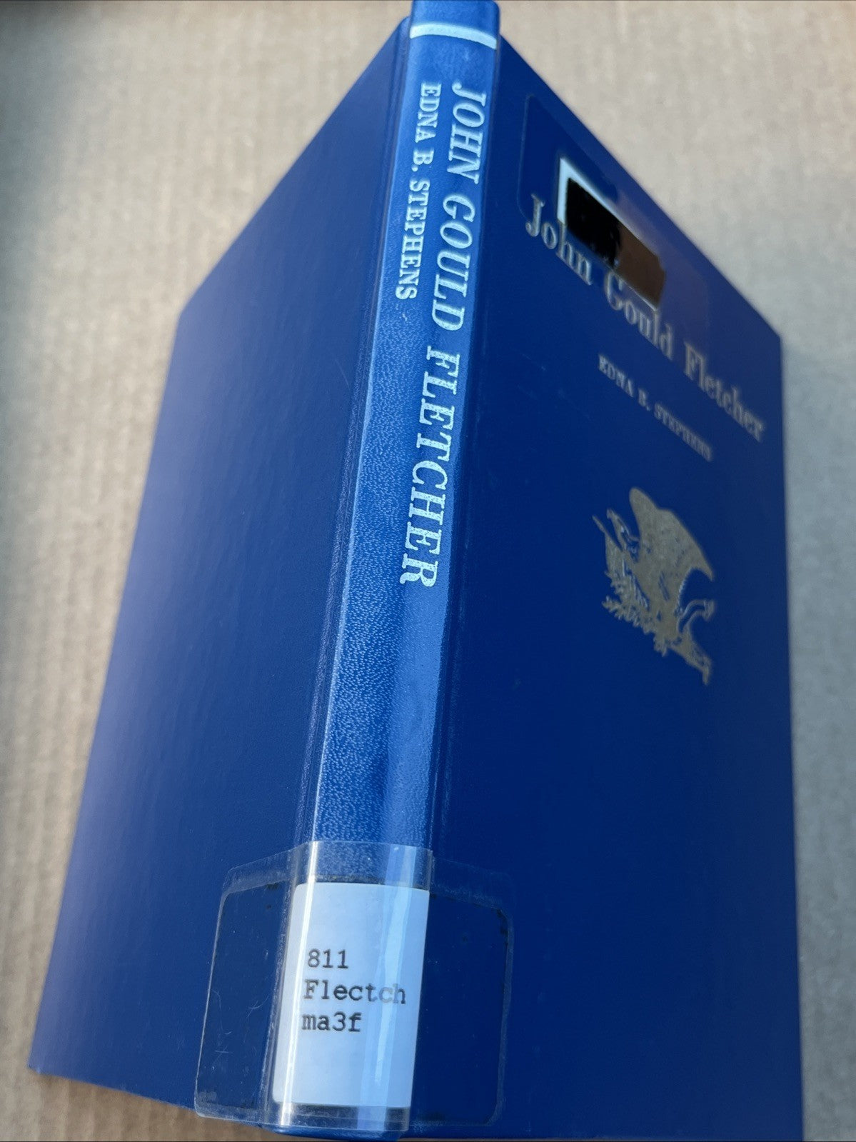 John Gould Fletcher ~ Edna B. Stephens ~ 1967 Hardcover, Twayne Pub.
