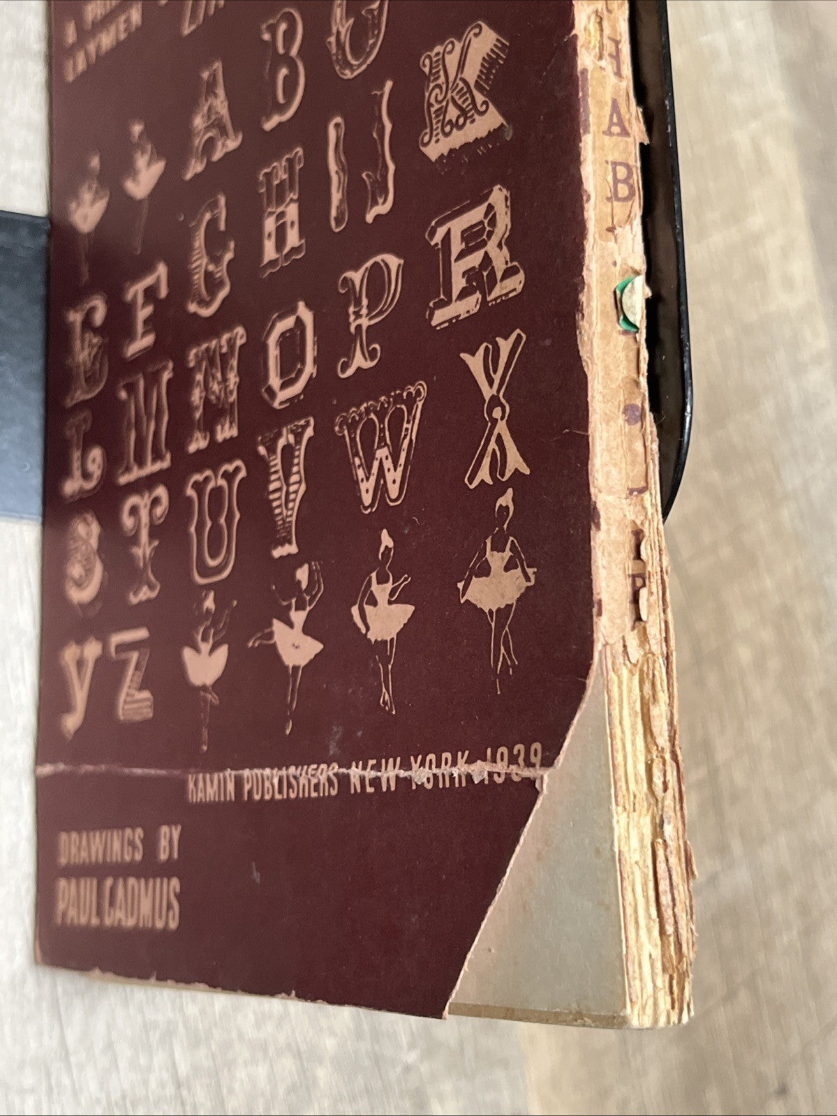 Ballet Alphabet - A Primer for Layman 1st Ed 1939 Lincoln KIRSTEIN Rare Book
