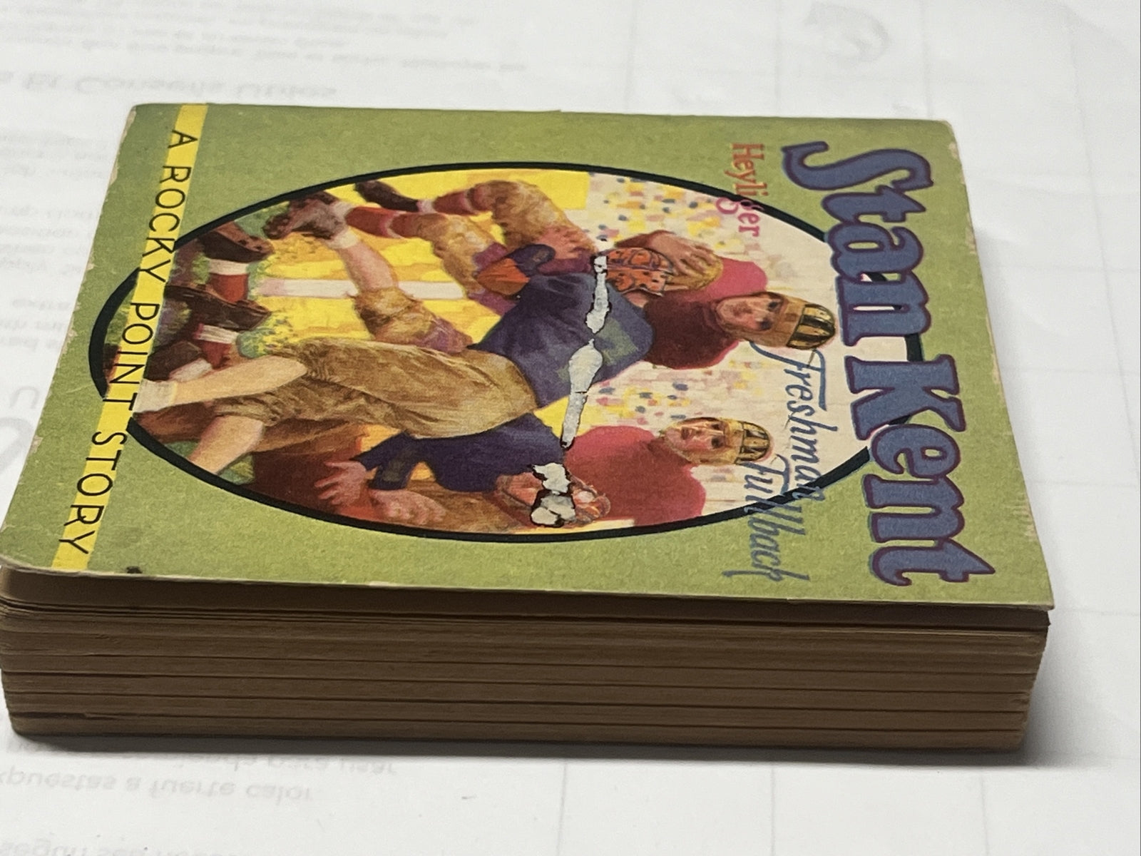 Stan Kent Freshman Fullback by William Heyliger (1936) A Rocky Point Story