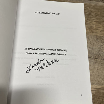 Experiential Magic by Linda McCann SIGNED COPY Paperback Book