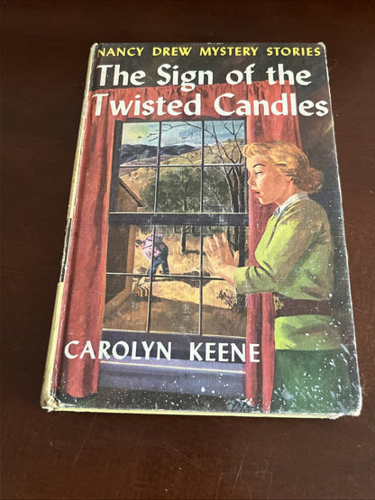 Vintage Nancy Drew The Sign of the Twisted Candles 1st Edition 1933 #9
