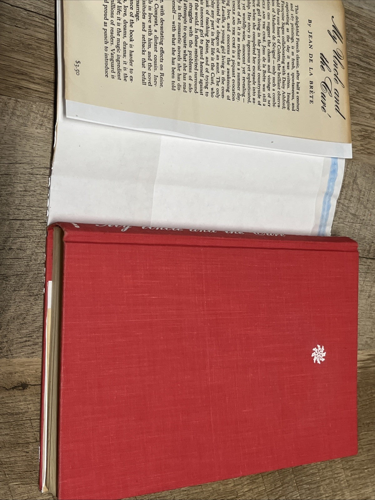 My Uncle The Cure 1st Edition 1889 By Jean De La Brete Vanguard Press English
