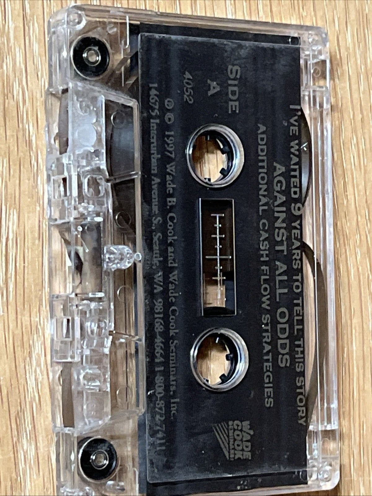Lot of 13 Cassette Tape Cash Flow Formulas, Make Money,Financial Income Formula