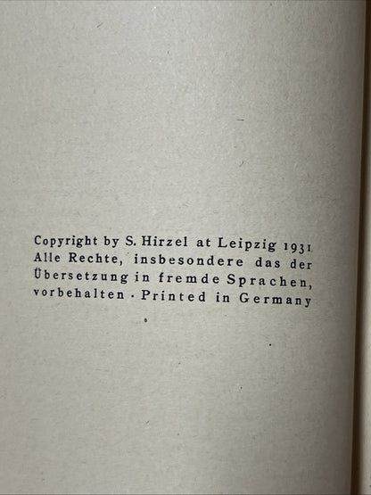 Einführung in die Höhere Mathematik Erster Band 8. Auflage 1931