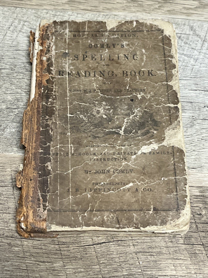 Comly’s Spelling & Reading Book with Notes For Parents &Teachers John Comly 1866