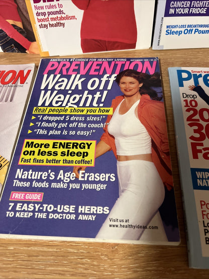 Prevention Magazine Lot of 22 From 1995 To 2007