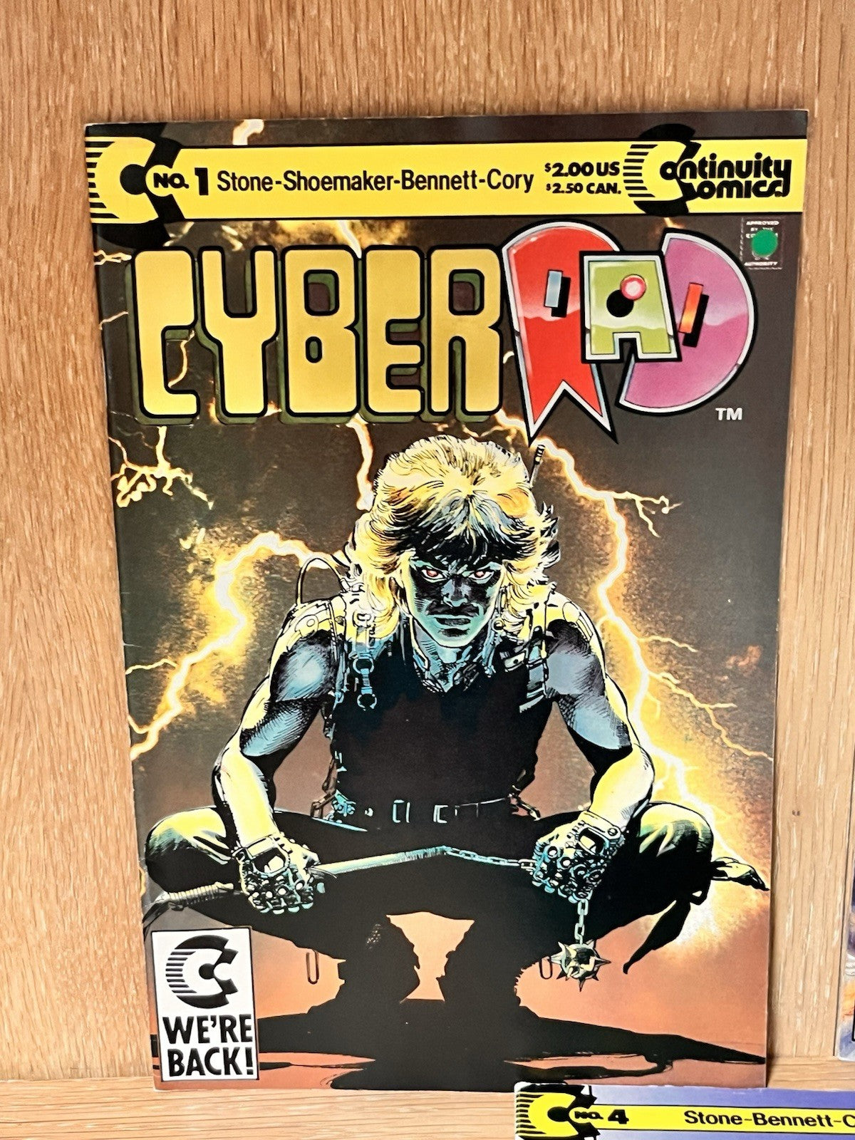 Cyberrad #1 #2 and #4 (Continuity January 1991)
