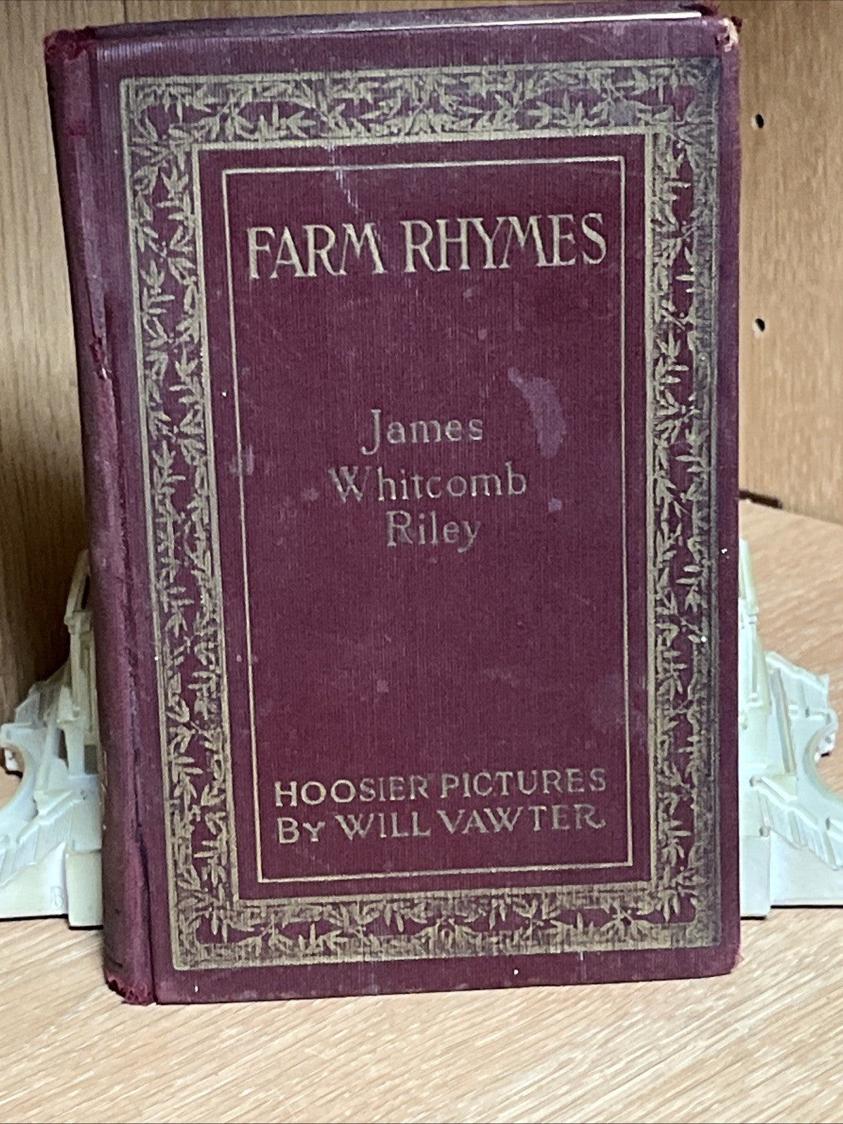 Riley Farm Rhymes Book 1921 James Whitcomb Riley
