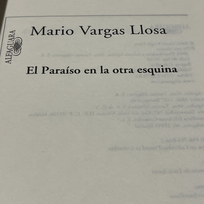 El Paraíso en la otra esquina (Spanish Edition) By Mario Vargas 