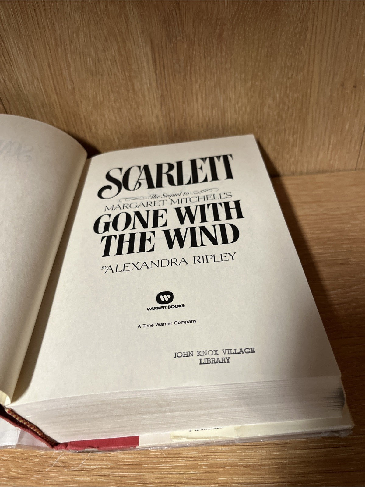 Scarlett The Sequel to Gone With The Wind by Alexandra Ripley 1991 1st Printing