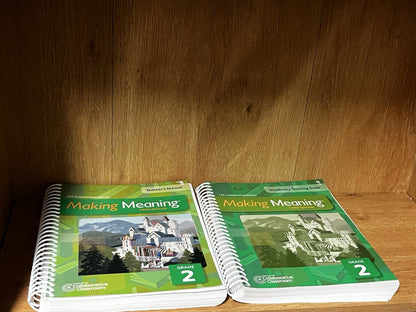 2nd Grade Making Meaning - TEACHER'S MANUAL & Vocabulary Teaching Guide 3rd Ed
