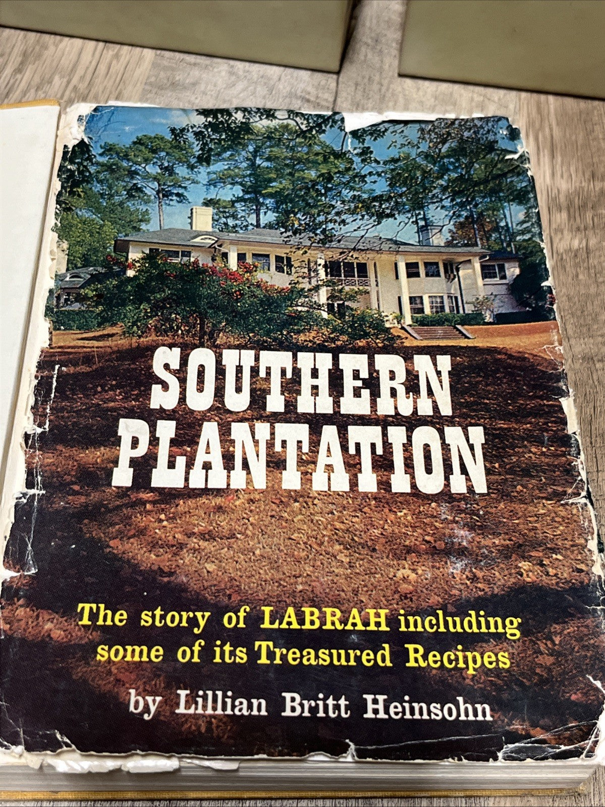 Southern Plantation 1st Edition Lillian Britt Heinsohn 1962