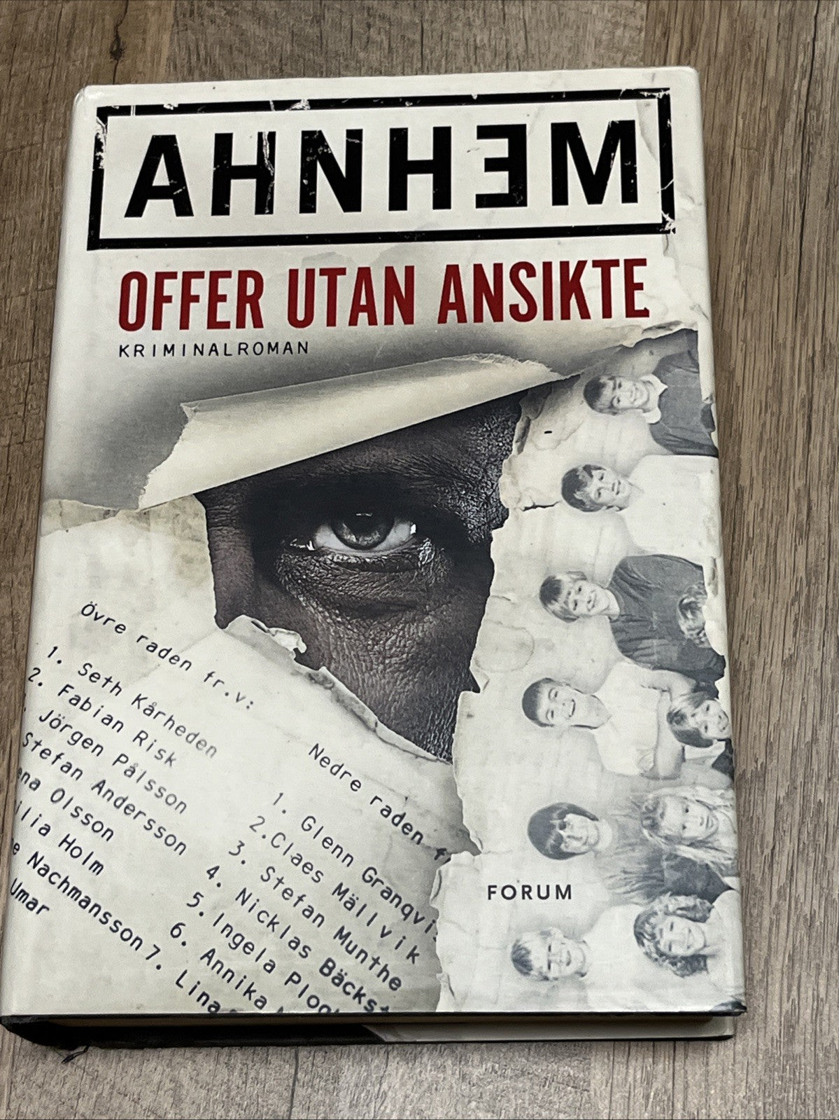 AHNHEM Offer utan ansikte : Victim Without a Face) by Stefan Ahnhem