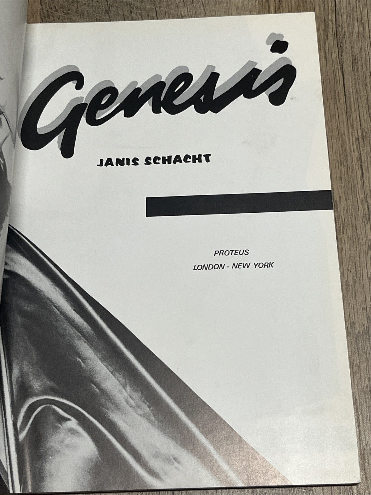 Genesis by Janis Schacht (1984) Exceptional Bio,