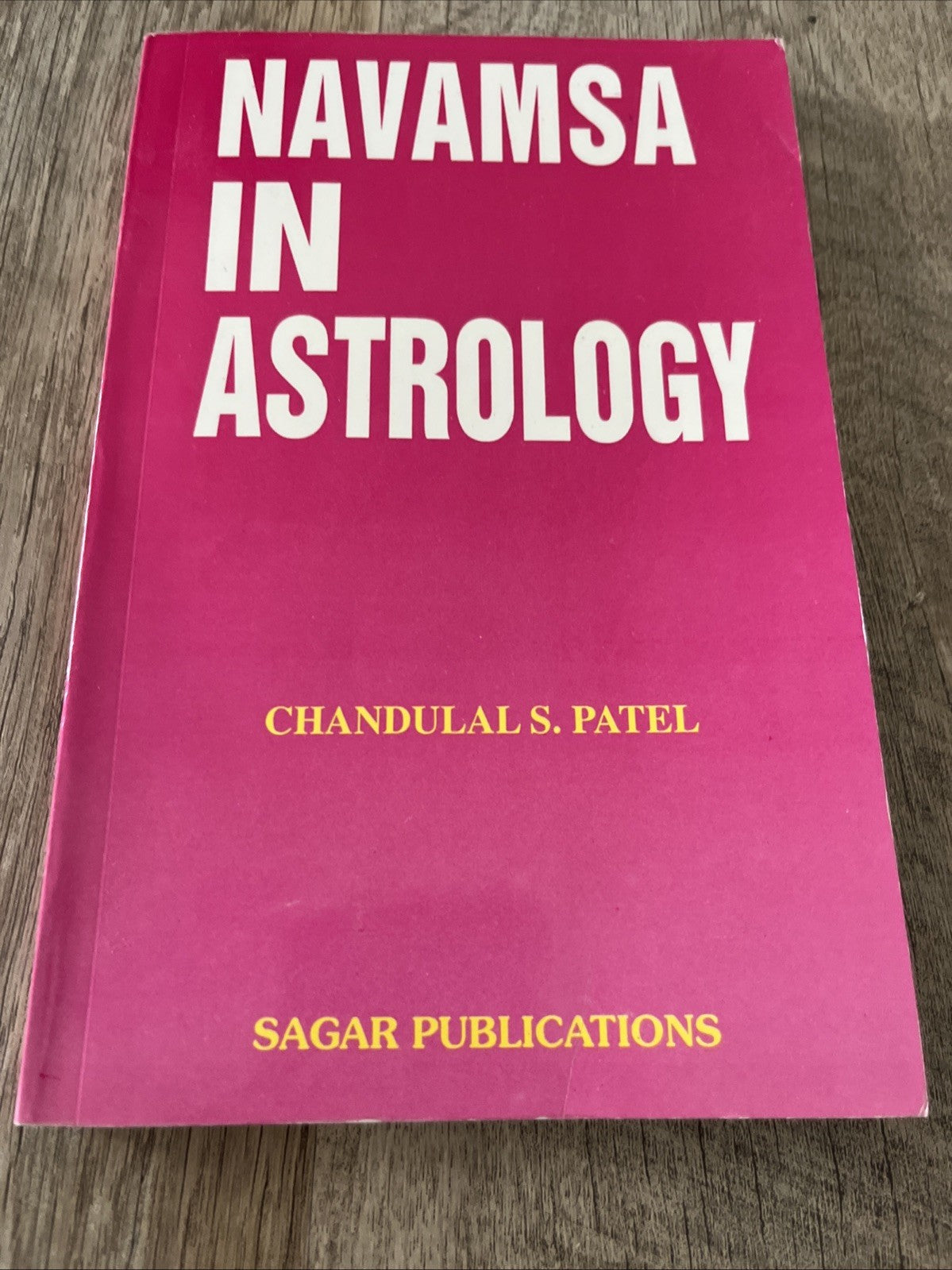 Navamsa In Astrology 1st Edition By Chandulal S Patel Astrology Books 1997