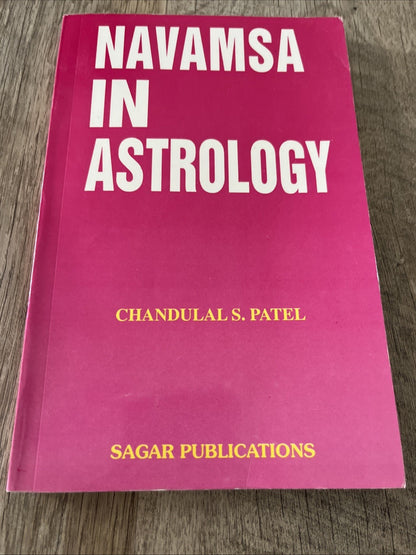 Navamsa In Astrology 1st Edition By Chandulal S Patel Astrology Books 1997