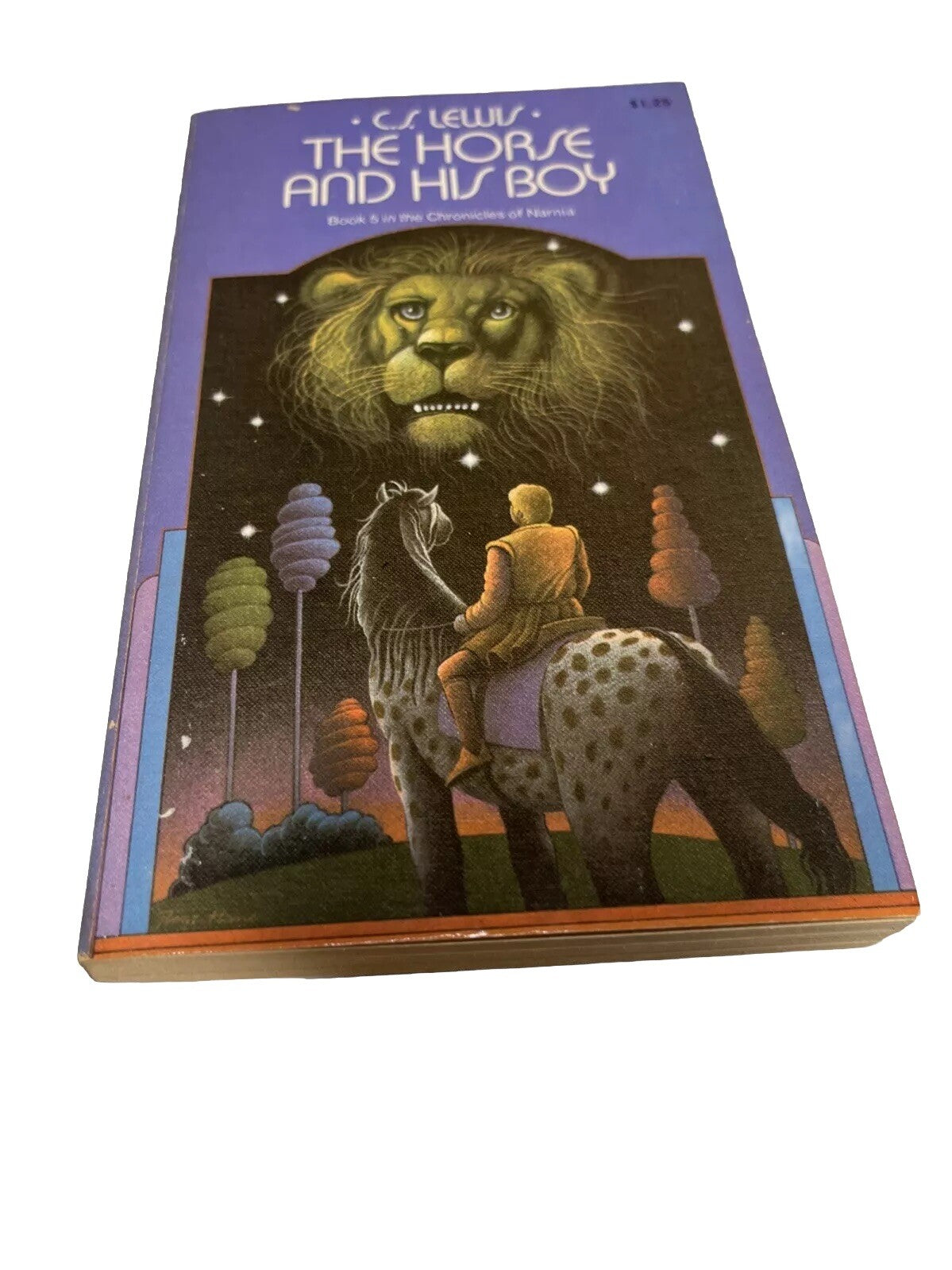 C. S. Lewis The Chronicles Of Narnia  Book  1, 2, 3, 5, & 6 Collier Books 1970s