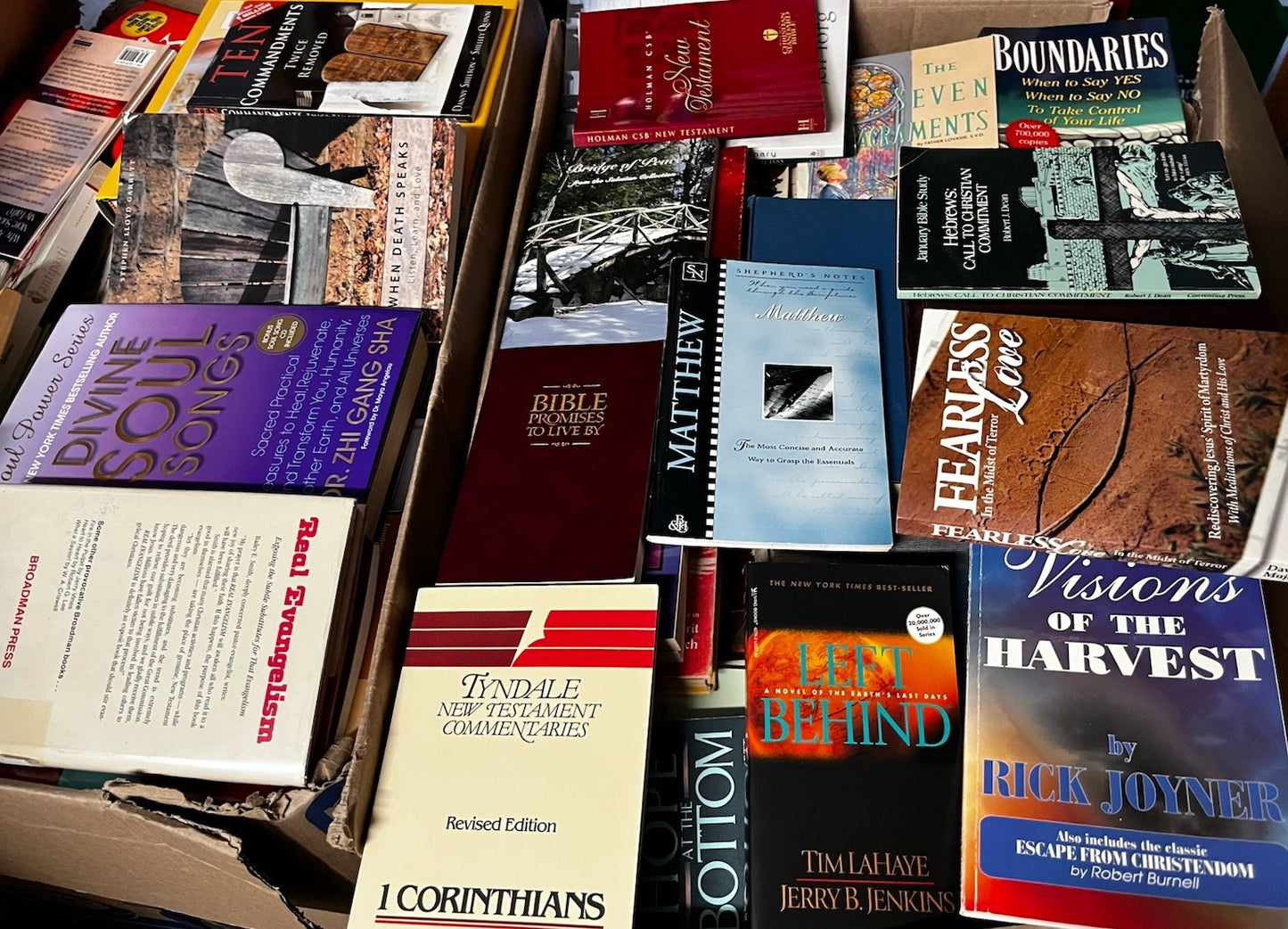 Christian Book Bundle - Bible Study, Sermons, Theology (7pc)