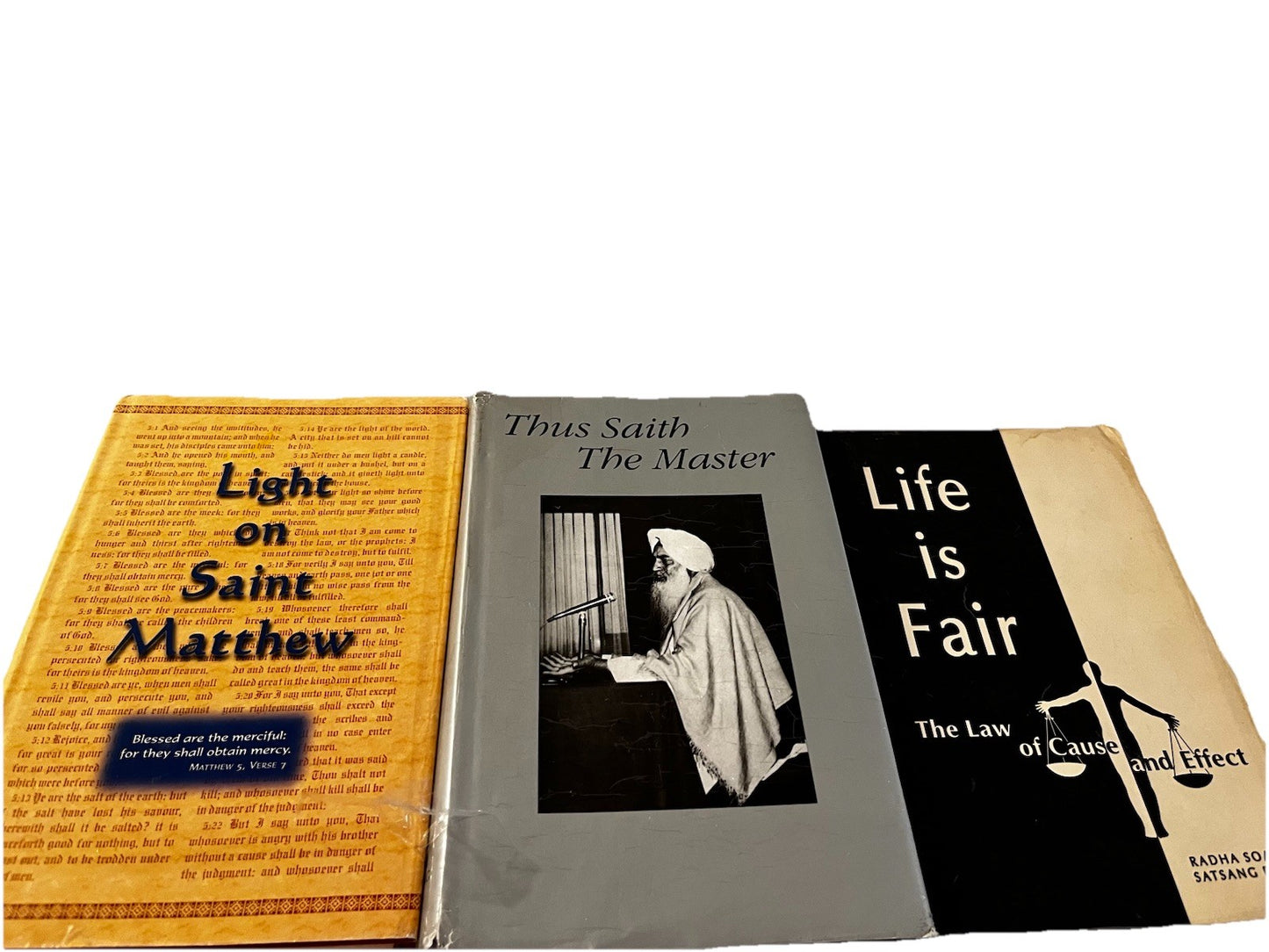 Radha Soami Satsang Beas | Maharaj Charan Singh ji & Brain Hines Book Lot  of 3