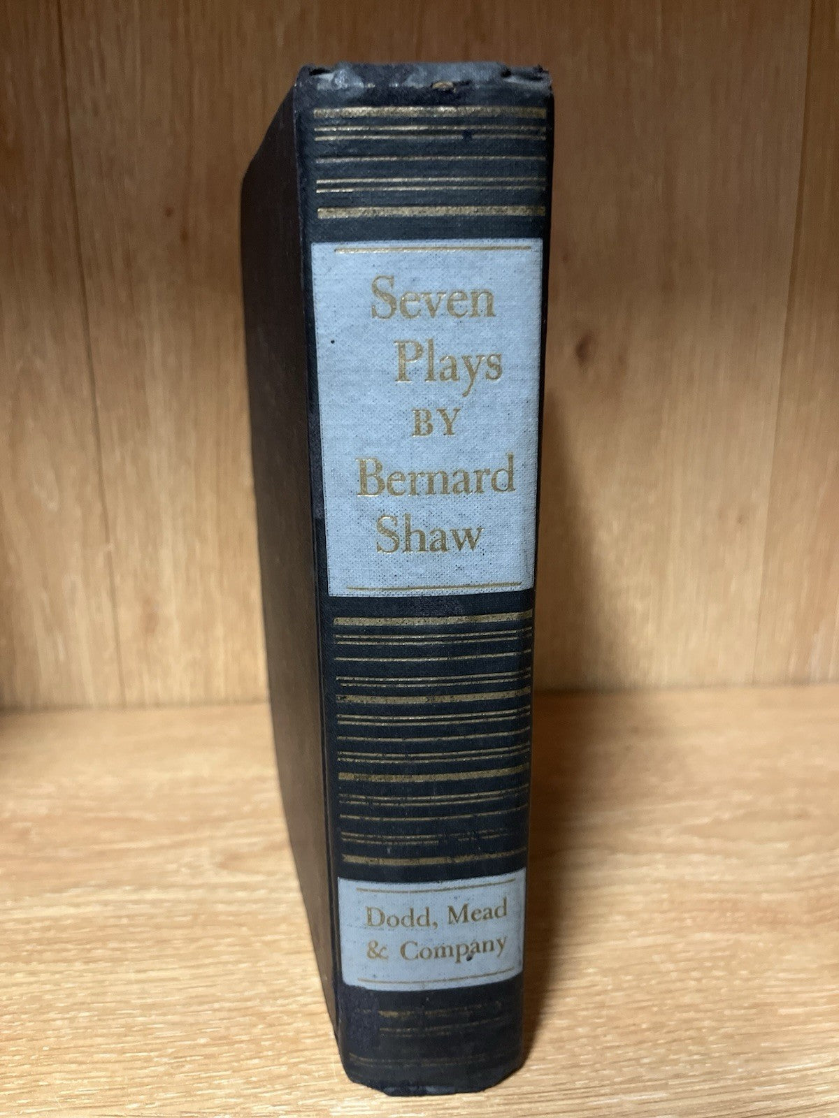 Bernard Shaw Seven Plays Vintage Hardcover NoDJ
