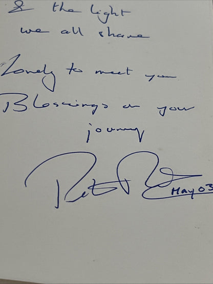 FROM SCIENCE TO GOD: THE MYSTERY OF CONSCIOUSNESS AND THE Peter Russell SIGNED