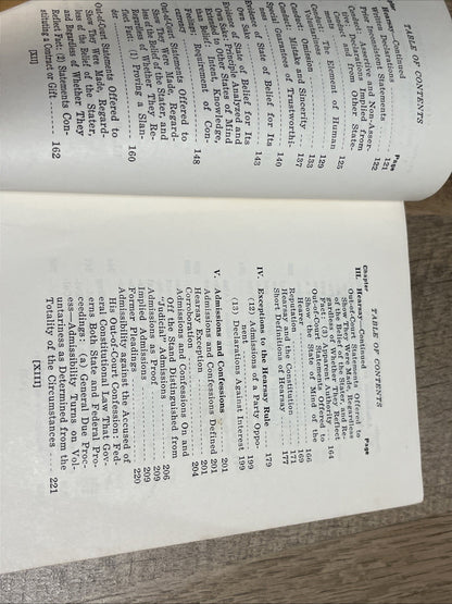 VTG EVIDENCE IN A NUTSHELL PAPERBACK BOOK PAUL ROTHSTEIN 1970 WEST PUBLISHING