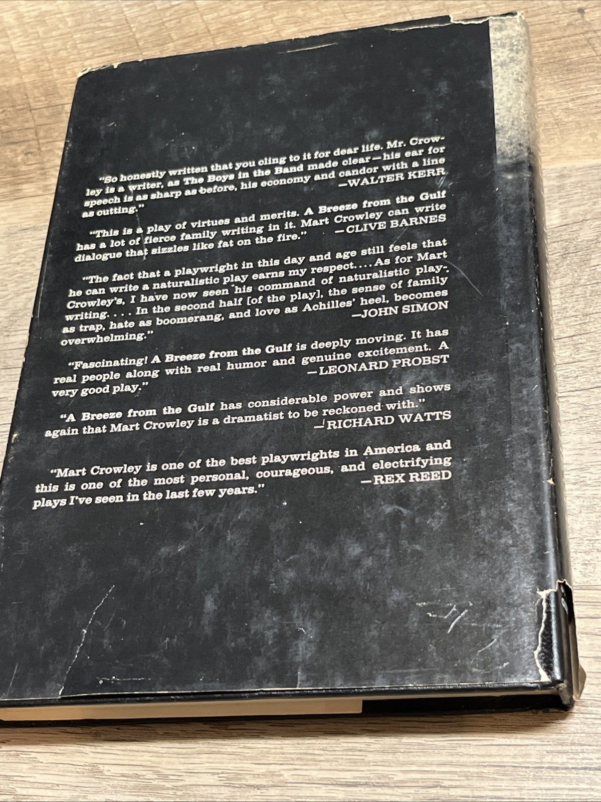 A Breeze from the Gulf 1974 by Mart Crowley (Farrar Straus & Giroux, BC Edition