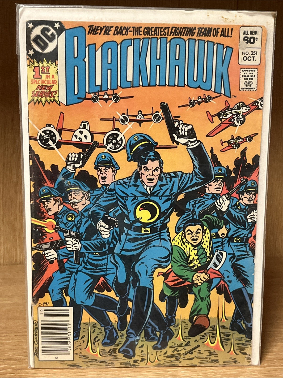 1982 Blackhawk Volume 31 Number 251 DC Comics Comic Book