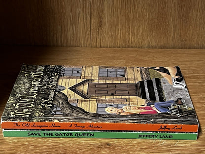 Jeffrey Lamb Gator Queen Old Livingston Book Set SIGNED COPY A Teenage Adventure