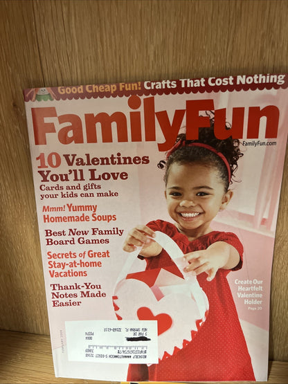 Family Fun Magazine 9 Lot 2008 and 2009 Assorted Issues
