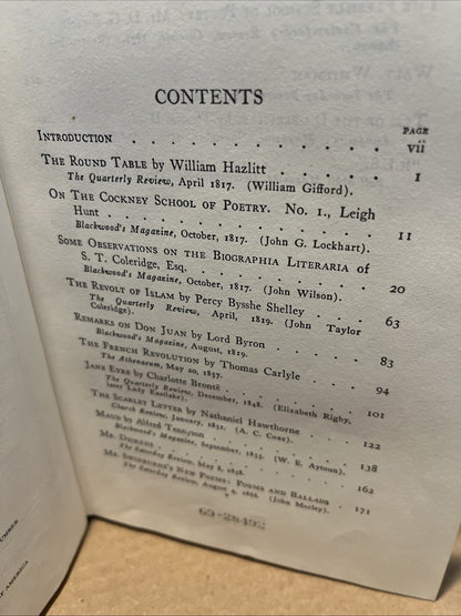 Notorious Literary Attacks by Albert Mordell (1926) Reprint 1969 By Arrangement
