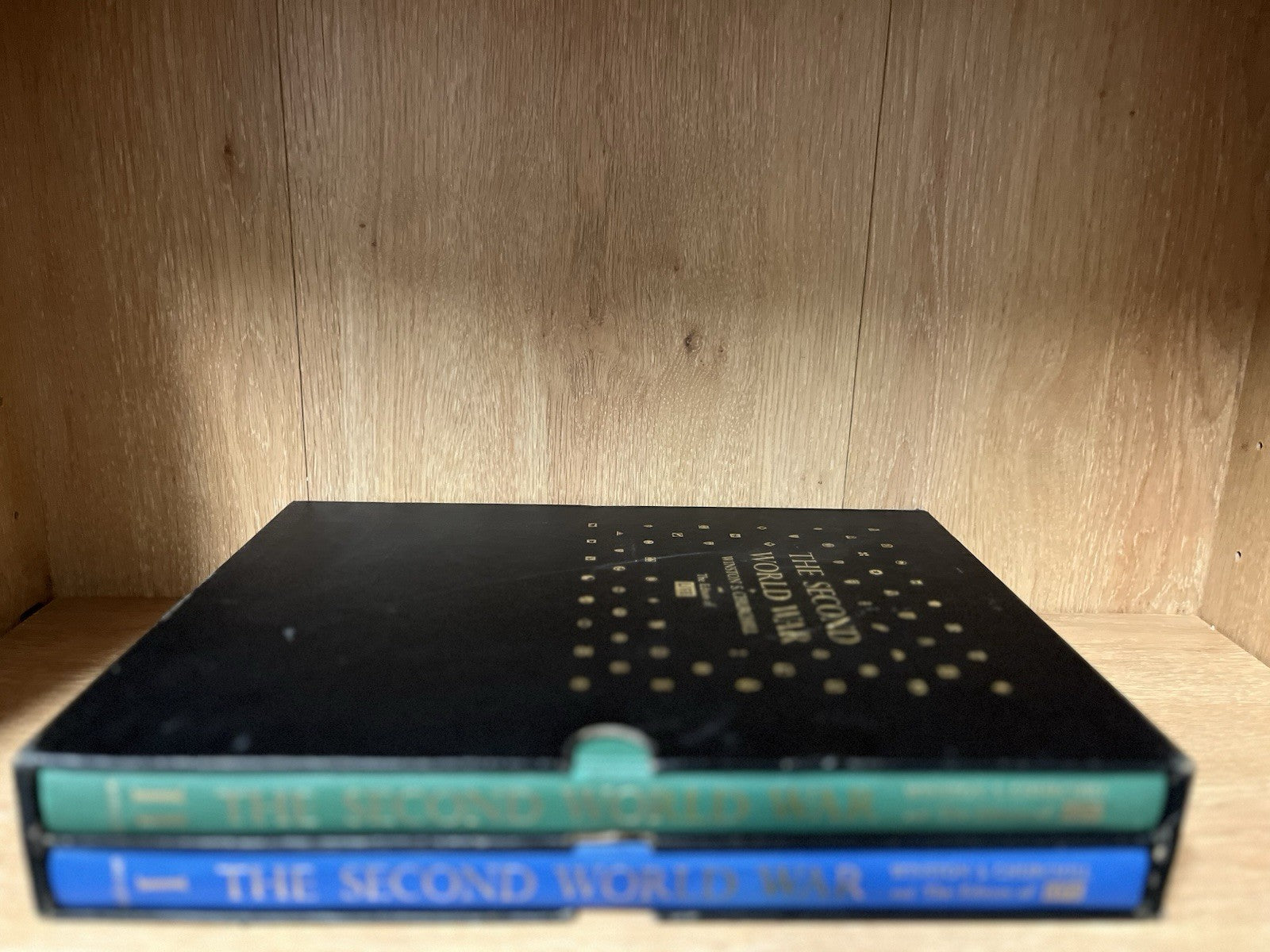 THE SECOND WORLD WAR VOLUMES I AND II WINSTON CHURCHILL and LIFE SLIPCASED 1959