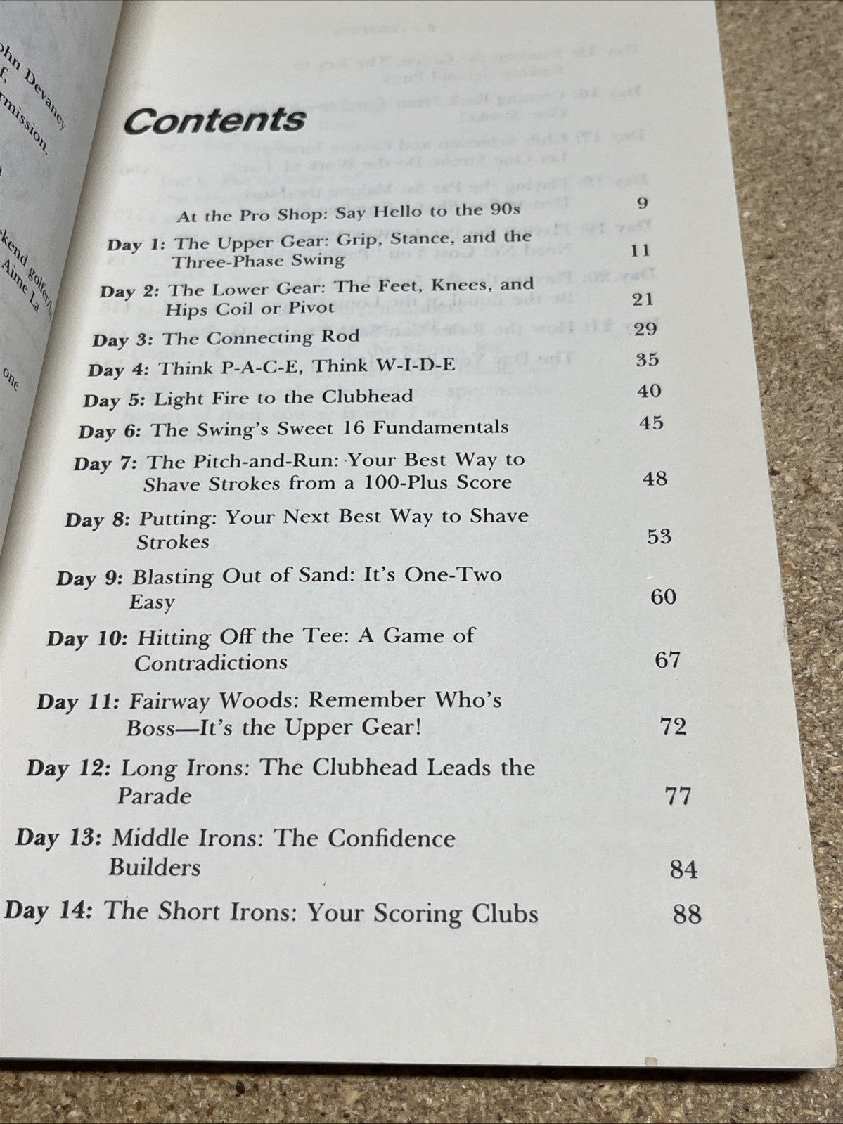 Break 100 in 21 Days Plus Bedroom Golf Rules
