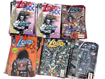 DC LOBO Lot Of 5 Lobo Issues#1 #2 #3 of 4 #4 & #4 of 4