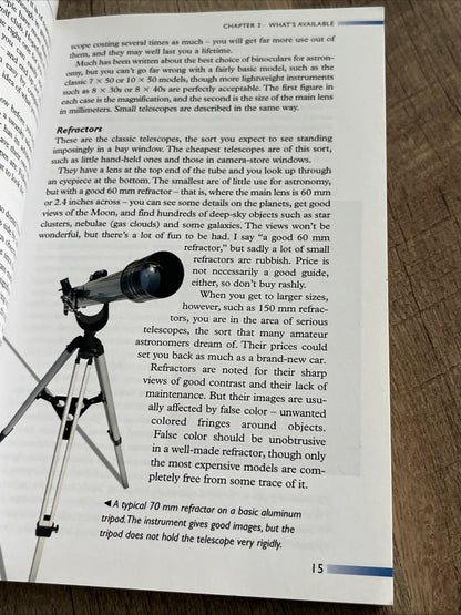 STARGAZING WITH A TELESCOPE By Robin Scagell *Excellent Condition*