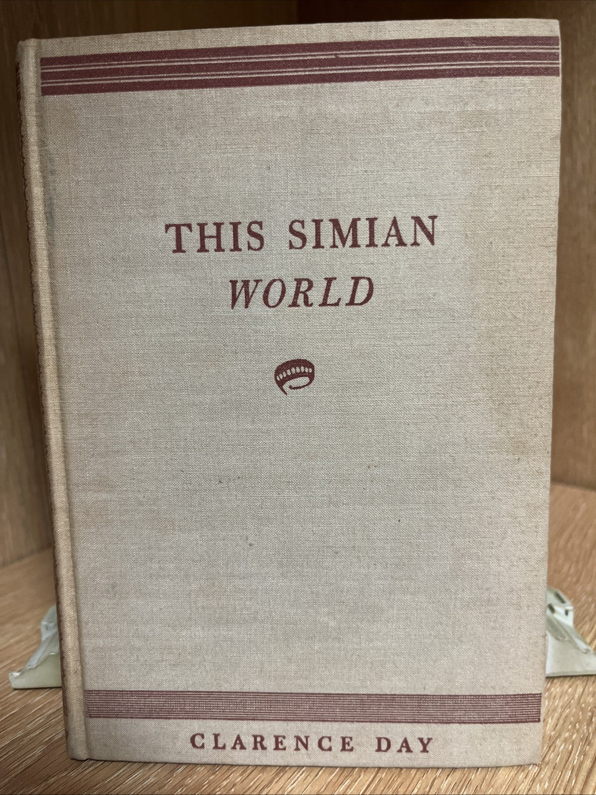 Clarence Day THIS SIMIAN WORLD 1936  11th Printing