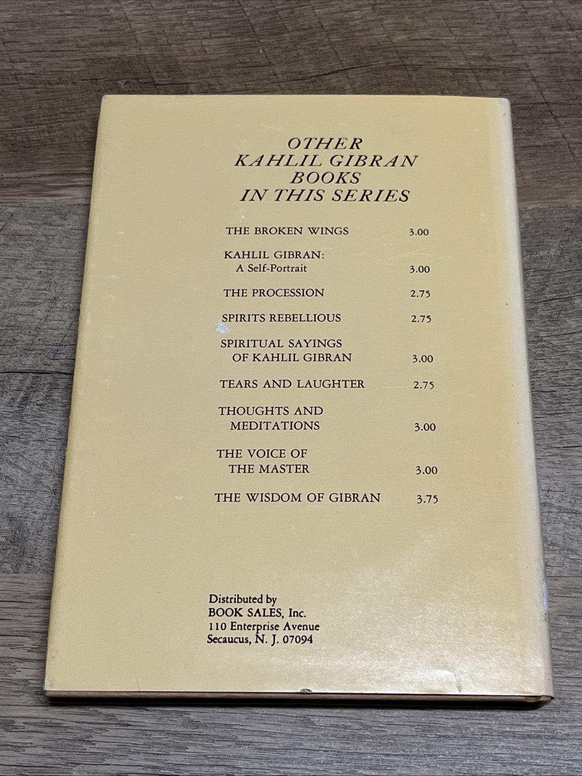 Mirrors of the Soul 1st Edition Khalil Gibran 1965, Hardcover 1st Print