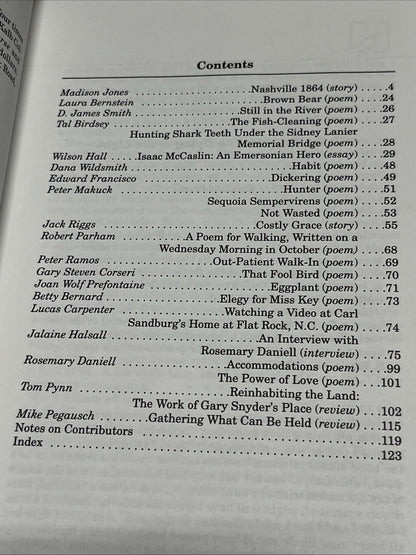 The Chattahoochee Review, Vol.  X, No. 2, Winter 1990, No Damage, Nice.