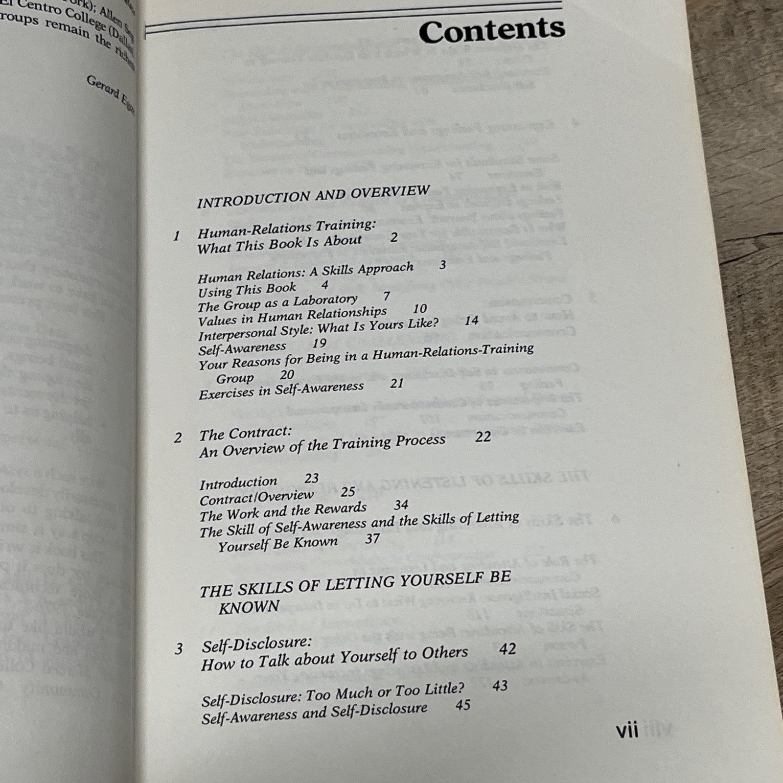 You and Me: The Skills of Communicating and Relating to Others by Egan, Gerard