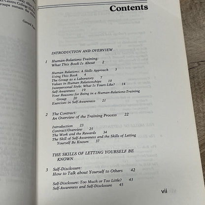 You and Me: The Skills of Communicating and Relating to Others by Egan, Gerard