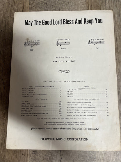 vintage music sheets lot 9 ( “Sell As It’s” Single Sheet) 1910/1950s/60s/70s/80s