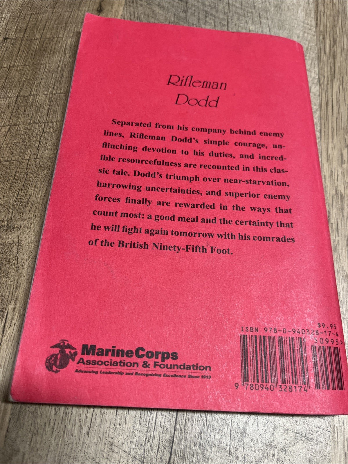 Rifleman Dodd C.S. Forester 2017 Reprint Paperback