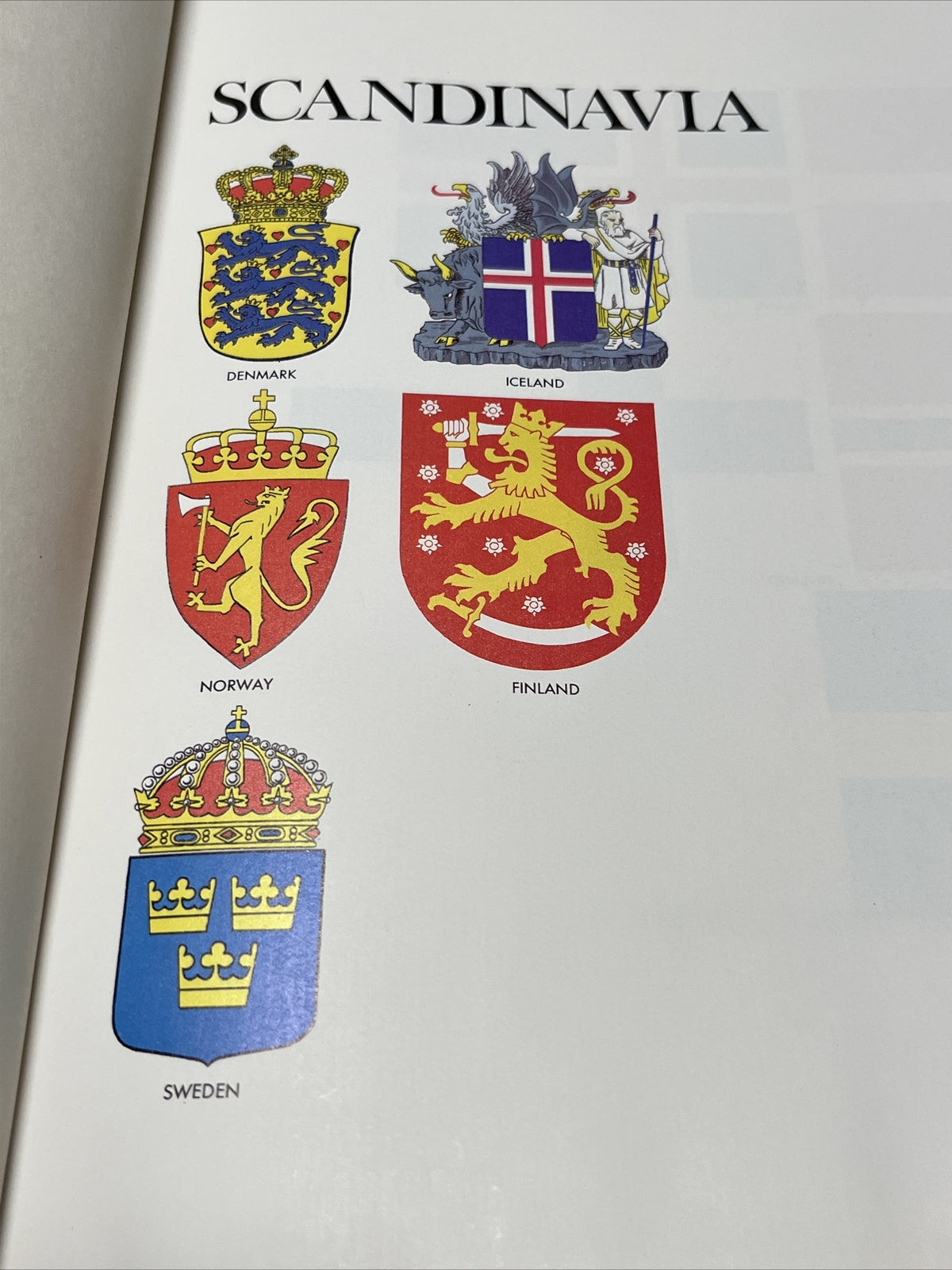 SCANDINAVIA LIBRARY OF NATIONS Time Life Books - Hardcover (1987)