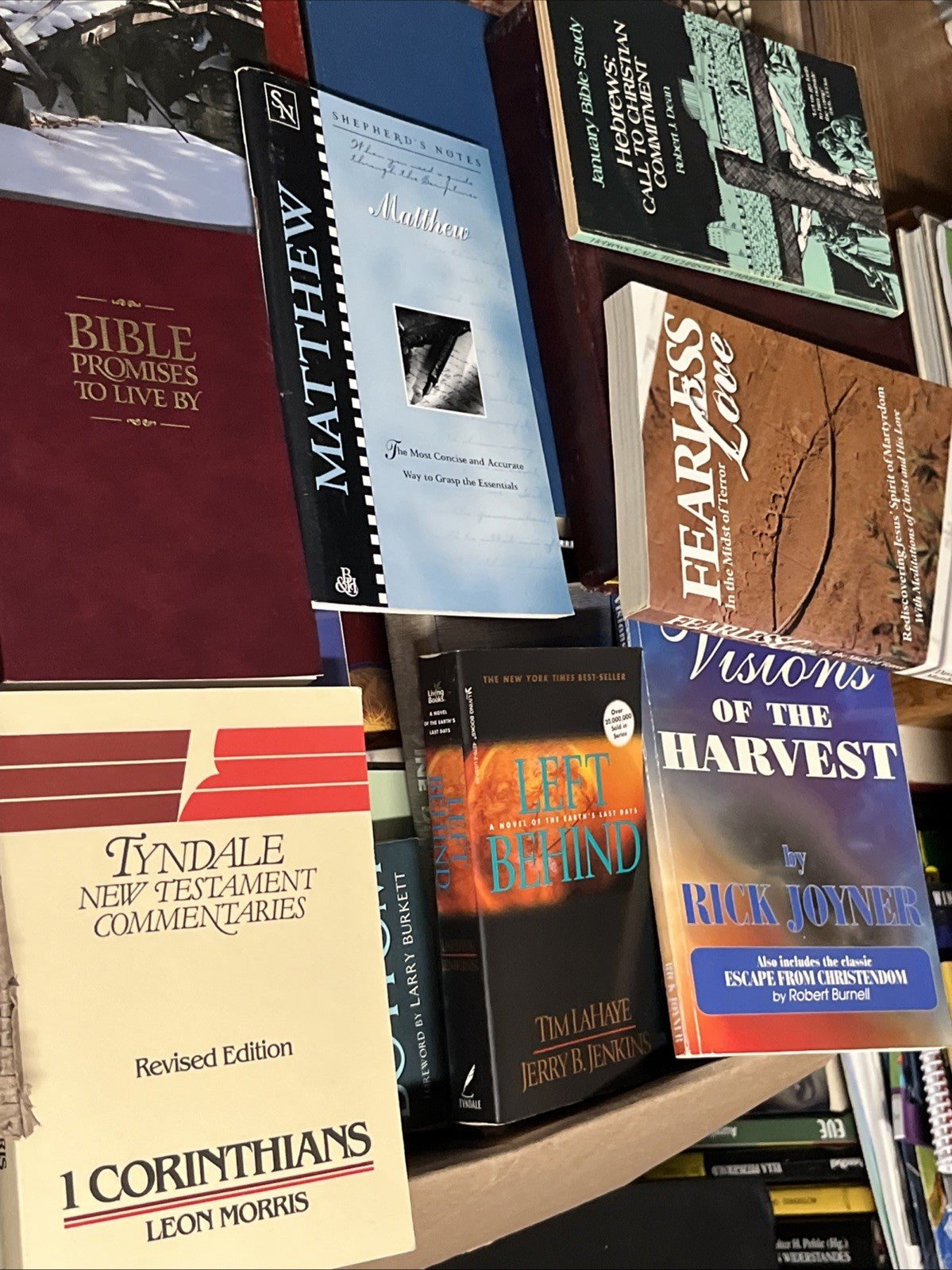 Lot of 10 Pounds LB Christian Prayer Bible Jesus Theology Story Book RANDOM*MIX